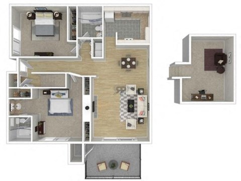 2 Jefferson Pkwy 1-2 Beds Loft for Rent - Photo Gallery 37